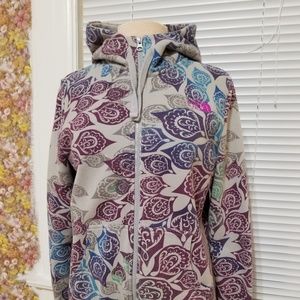 North Face Full Zip Hooded Sweatshirt